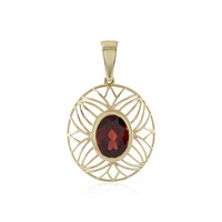 Ciondolo in oro con Granato Mozambico (Ornaments by de Melo)