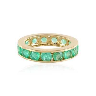 Anello in oro con Smeraldo Russo