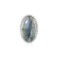 Ciondolo in argento con Labradorite