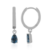 Orecchini in argento con Topazio Blu Londra (Pallanova)