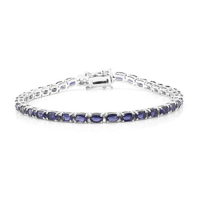 Bracciale in argento con Iolite