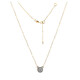Collana in oro con Diamante IF (D) (Annette)