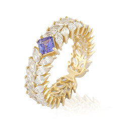 Anello in oro con Tanzanite (de Melo)