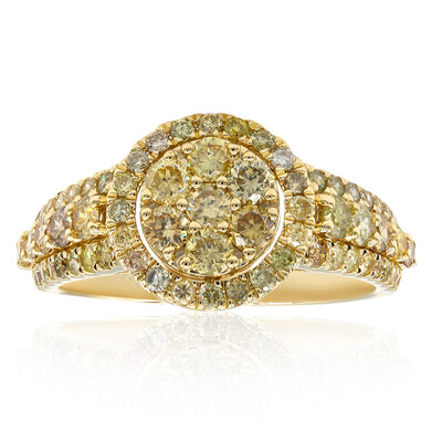Anello in oro con Diamante Fancy SI2 (CIRARI)
