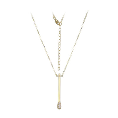Collana in argento con Zircone (Adela Silber)