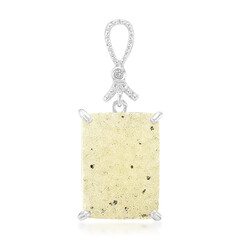 Ciondolo in argento con Agata Glitter