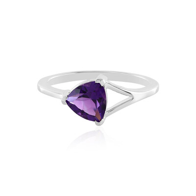 Anello in argento con Ametista Siberiana