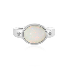 Anello in argento con Opale di Welo