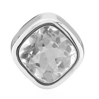 Ciondolo in argento con Topazio Bianco