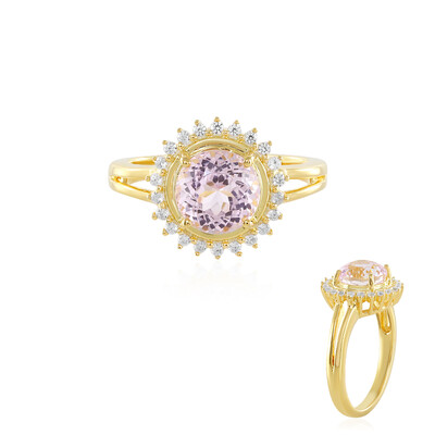 Anello in argento con Kunzite