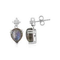 Orecchini in argento con Labradorite