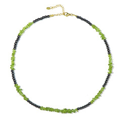 Collana in argento con Ematite Nera