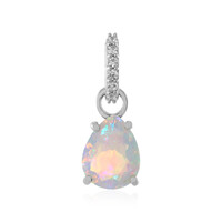 Ciondolo in argento con Opale di Welo
