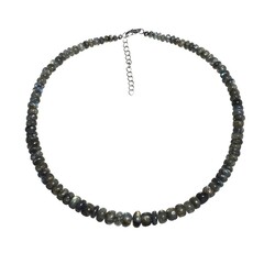 Collana in argento con Labradorite