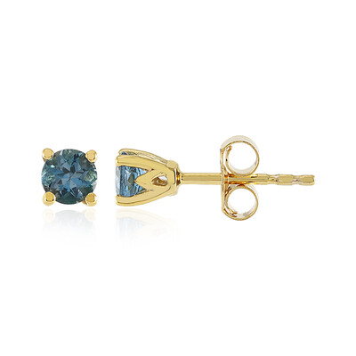Orecchini in argento con Topazio Blu Londra