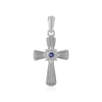 Ciondolo in argento con Tanzanite