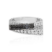 Anello in oro con Diamante Nero (Ornaments by de Melo)