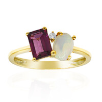 Anello in oro con Opale di Welo AAA (CIRARI)