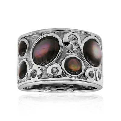 Anello in argento con Madreperla (Art of Nature)