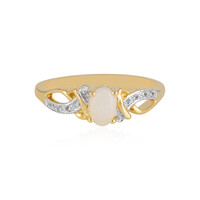 Anello in argento con Opale Australiano