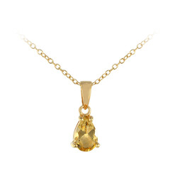 Collana in argento con Citrino