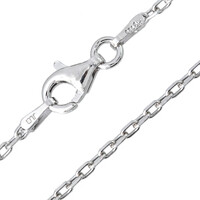 Catenina forzatina  in argento 925  - 50 cm- 2,7 g