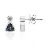 Orecchini in argento con Tanzanite (non riscaldata) (Pallanova)