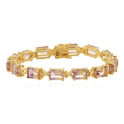 Bracciale in argento con Ametrina