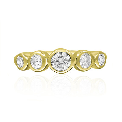 Anello in oro con Diamante I1 (H) (CIRARI)