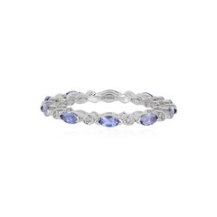 Anello in argento con Tanzanite