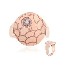 Anello in argento con Morganite del Madagascar