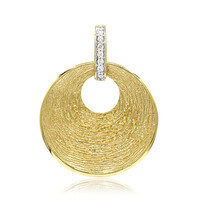 Ciondolo in argento con Diamante I1 (G)