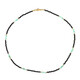 Collana in argento con Spinello Nero