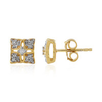 Orecchini in argento con Diamante I2 (I)