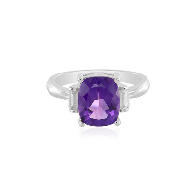Anello in argento con Ametista Siberiana