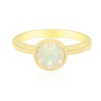 Anello in argento con Opale di Welo