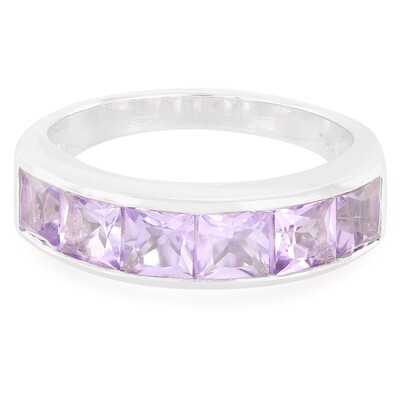 Anello in argento con Ametista Rose de France