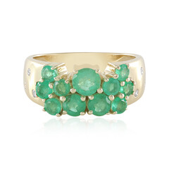 Anello in oro con Smeraldo Russo (de Melo)