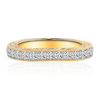 Anello in oro con Diamante IF (D)