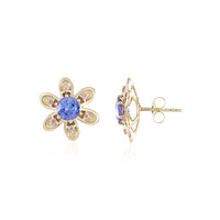 Orecchini in oro con Tanzanite