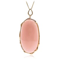 Collana in oro con Opale Rosa (CIRARI)
