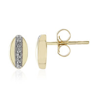 Orecchini in oro con Diamante I3 (J)