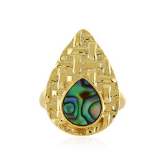Anello in argento con Conchiglia Abalone