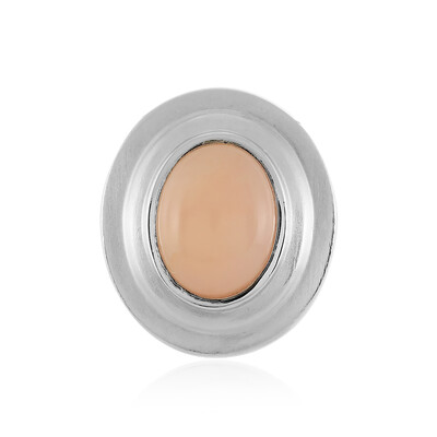 Ciondolo in argento con Opale Rosa (MONOSONO COLLECTION)