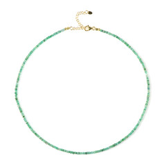 Collana in argento con Smeraldo Zambia
