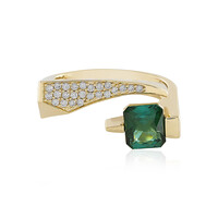 Anello in oro con Tormalina Brasiliana (de Melo)