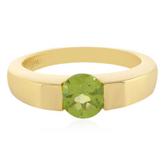 Anello in argento con Peridoto