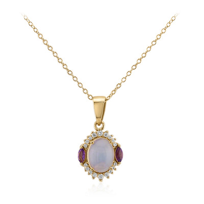 Collana in argento con Opale di Welo