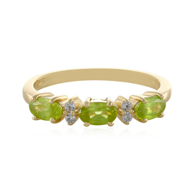 Anello in oro con Sfene