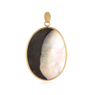 Ciondolo in argento con Madreperla Pinctada (Bali Barong)
